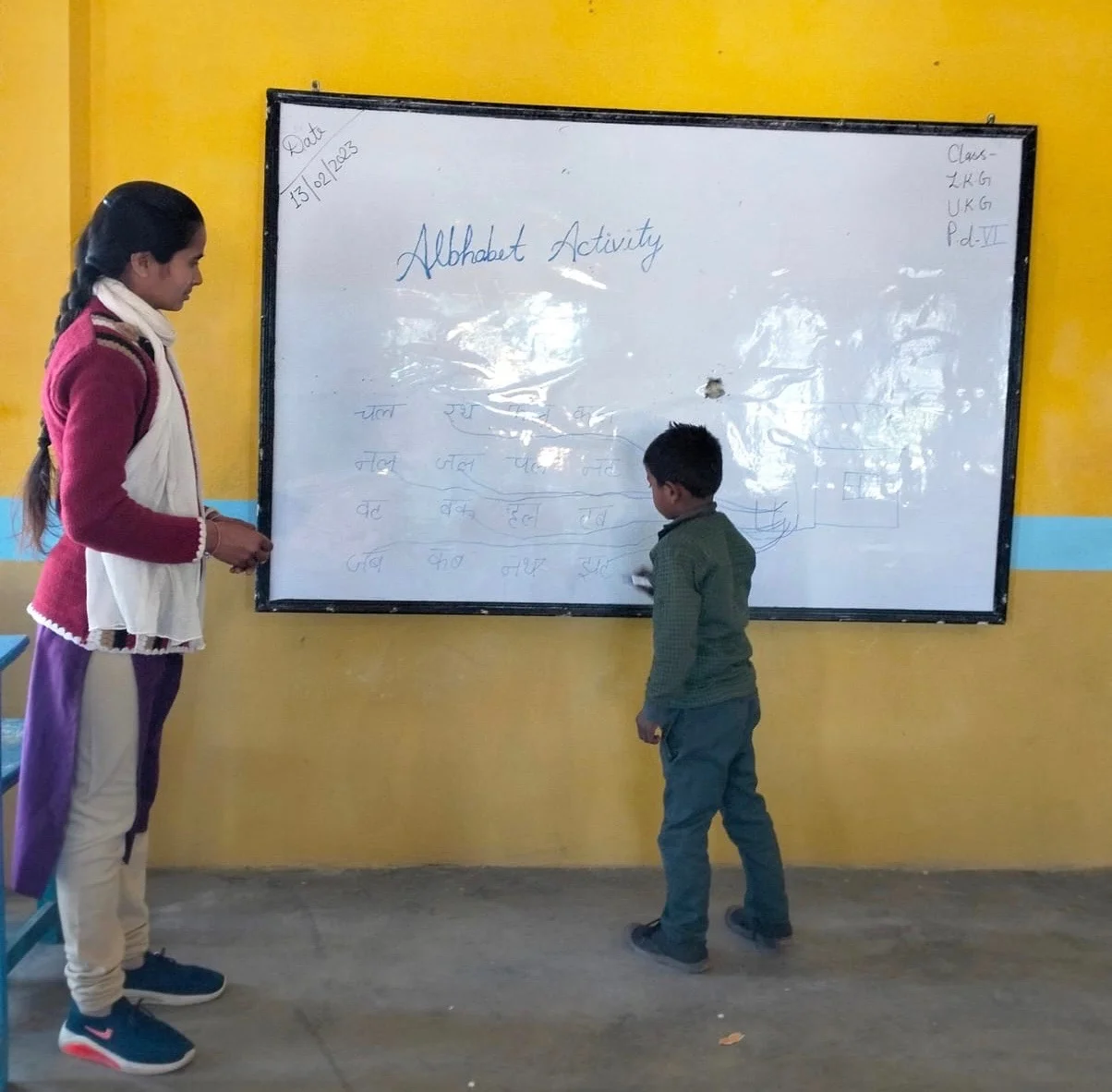 Helping Hands for India girls